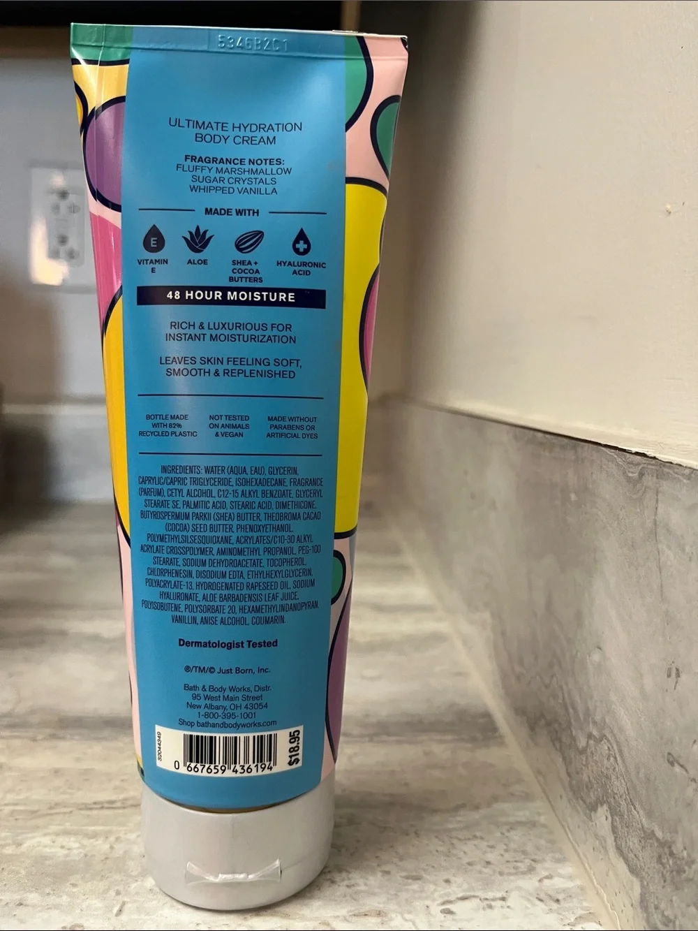 Bath & Body Works Peeps Peepin' It Real Body Cream
